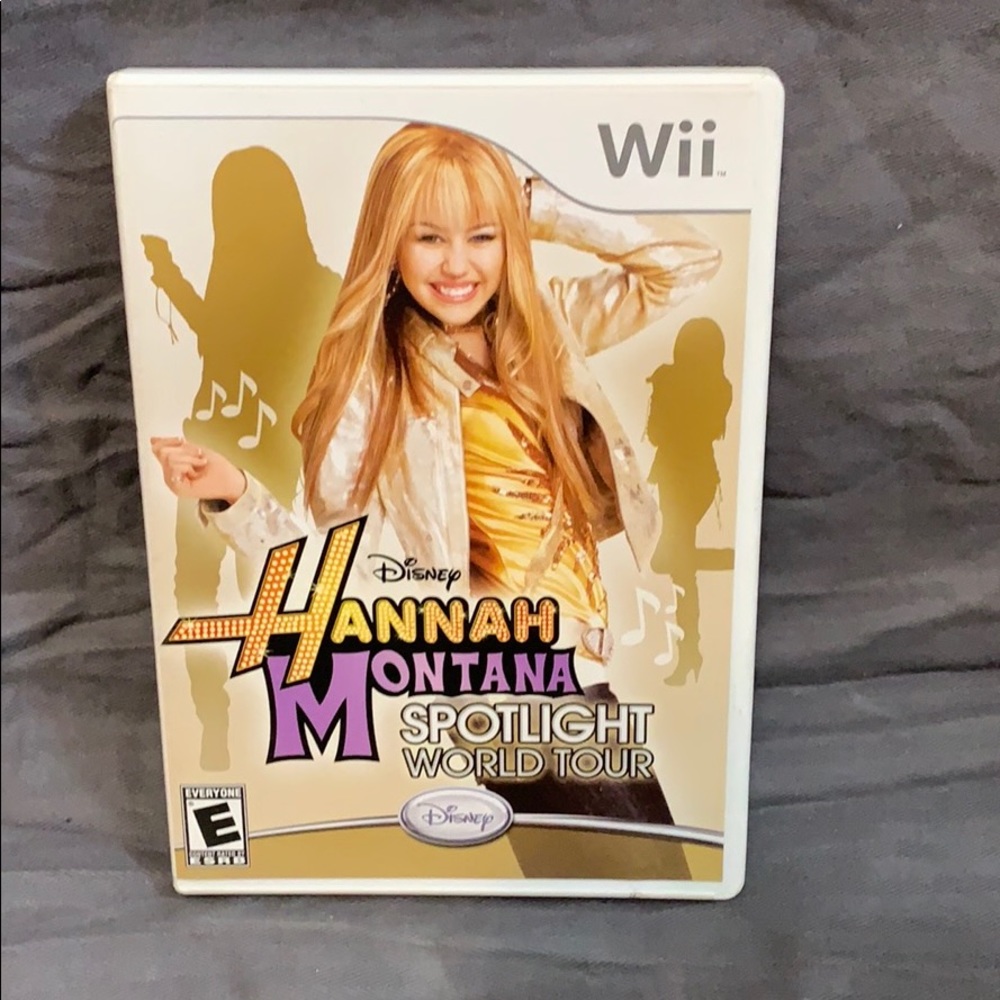 Hannah Montana Wii game like new condition